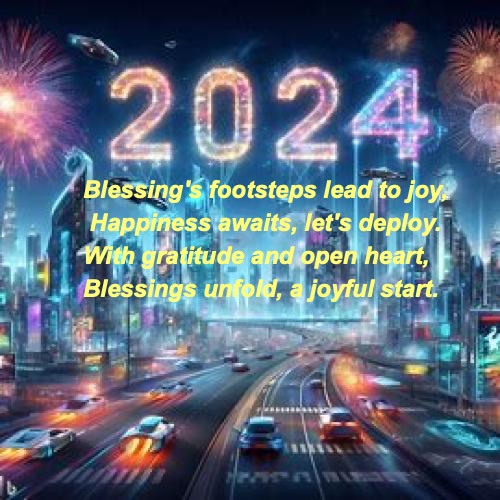 New Year Blessing