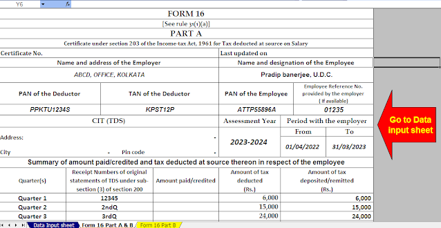 Download and prepare One by One Form 16