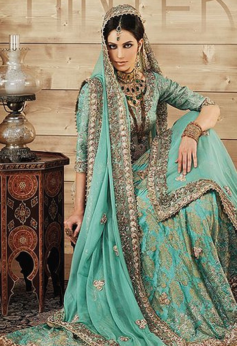 12 Contoh Model Baju  Pengantin India  Muslim  2019