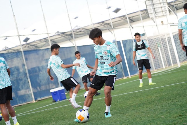 Skuad Garuda Muda Mulai Jalani Latihan Perdana di Dubai