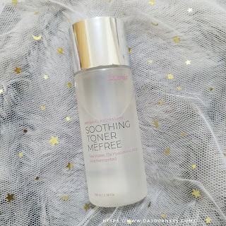 Review Soothing Toner Mefree