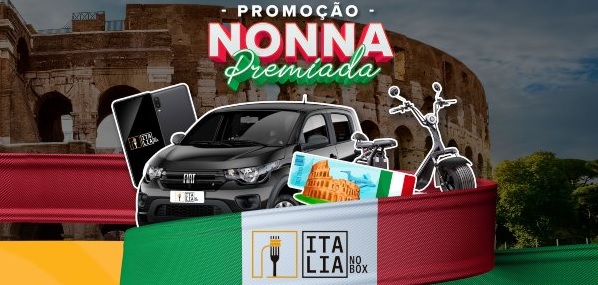 promoção Nonna Premiada Itália no Box 2022