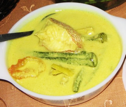 masak lemak kuning ikan merah