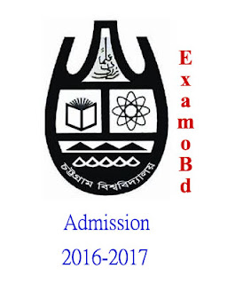 Chittagong University (CU) Admission Circular and Result 2016-2017