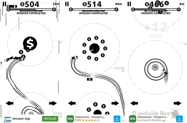 Donuts Drift iPhone iPad Android juegos de autos gratis