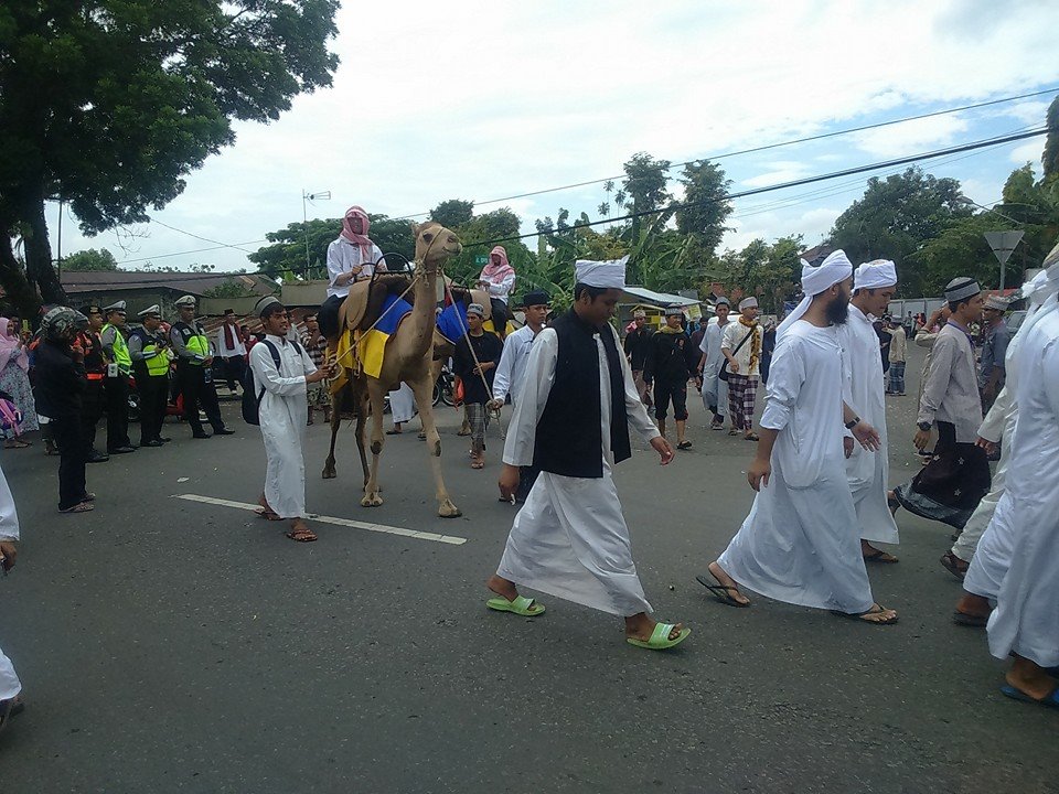 Santri Temboro Mengikuti Peringatan Hari Santri Nasional 