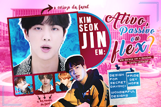 DS - Kim SeokJin em: Ativo, Passivo ou Flex? (pridedevhope)