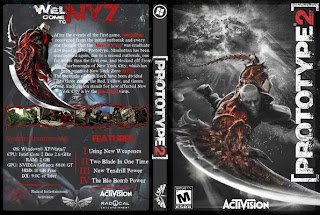 Prototype 2 pc dvd front cover