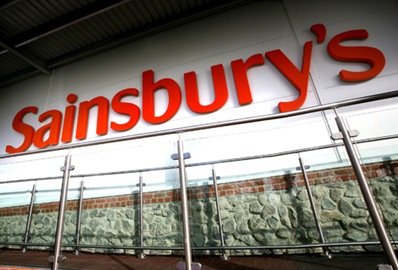 The new Sainsbury's store in Hythe, Kent, which opened this morn