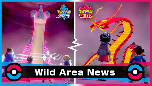 Pokémon Sword e Shield Evento Wild Area