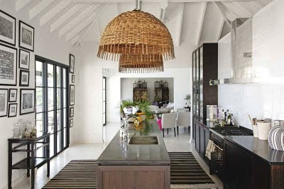 A touch of Luxe: A luxe St. Barths kitchen...
