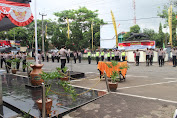 Pelaksanaan Sertijab Di Tubuh Polres Ciamis. Sejumlah Pejabat Utama Alih Tugas