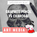 PERBEDAAN CHARCOAL DAN GRAPHITE PENCIL