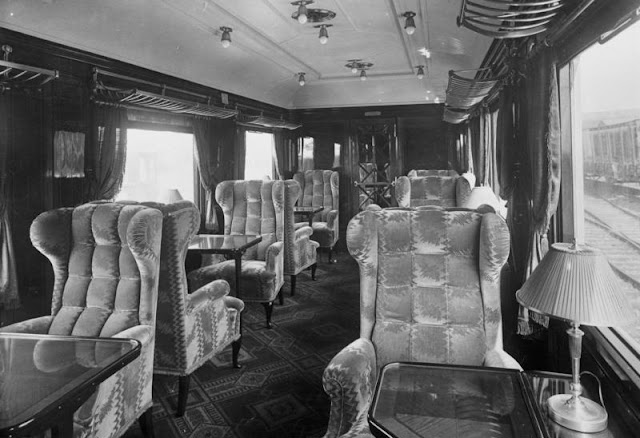 HISTORY - RHEINGOLD the German luxury day express train 