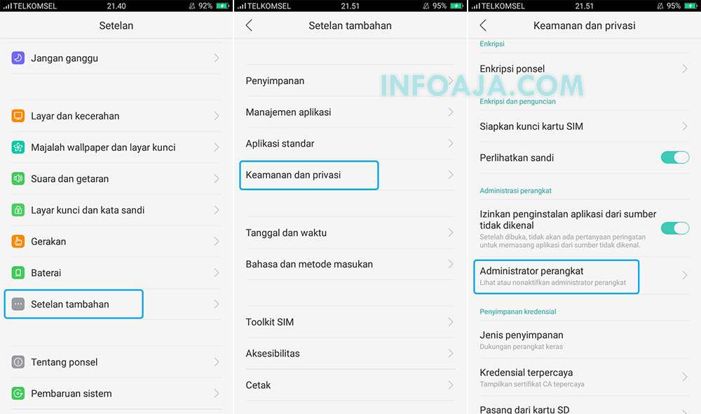 Administrator Perangkat Android