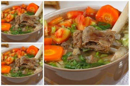 Resep Sup Iga Kambing Spesial