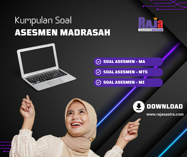 Download Kumpulan Soal Asesmen Madrasah 2024  MI - MTs - MA