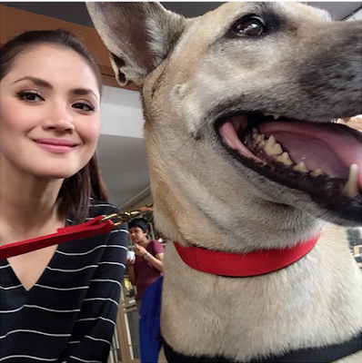 Foto Selfie Fazura Dengan Anjing Dikecam Hebat