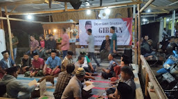 Doa dan Sholawat, Gibran Pemimpin Milenial Sederhana Peduli Rakyat