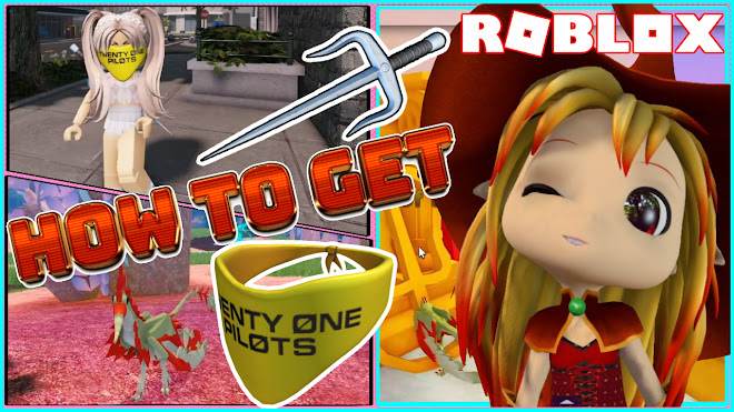 ROBLOX CREATURES OF SONARIA! HOW TO GET FREE YELLOW BANDITO BANDANA AND ICY SAI