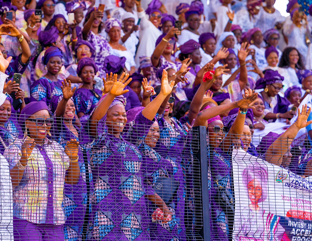 International Women's Day, marked by Babajide Sanwo-Olu at Onikan Stadium, Lagos