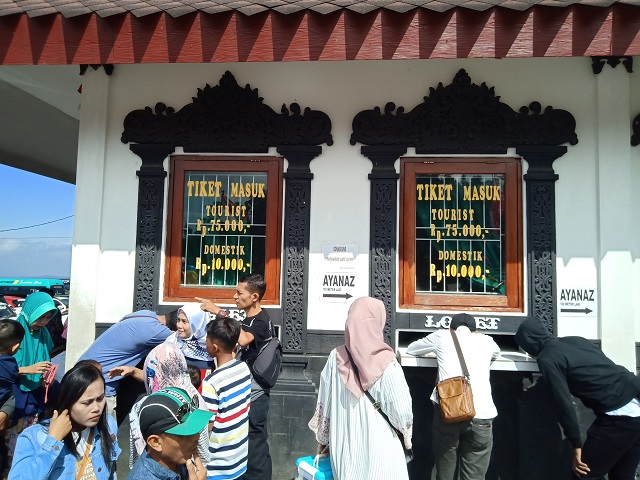 Candi Gedong Songo, Semarang Jawa Tengah - loket