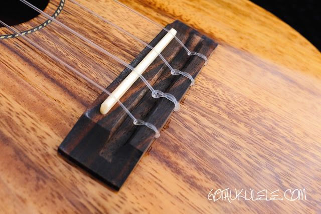 Pono ACD Ukulele bridge