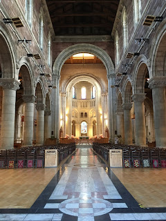 Interior architecture of St. Anne's Cathedral, Belfast