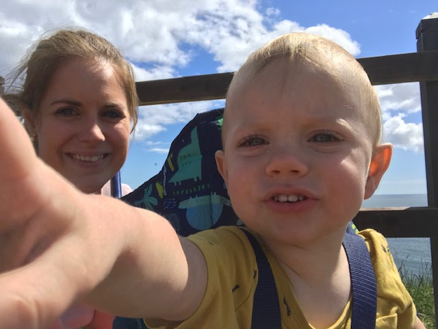 Dunnottar, Selfie, Mummy, Son,