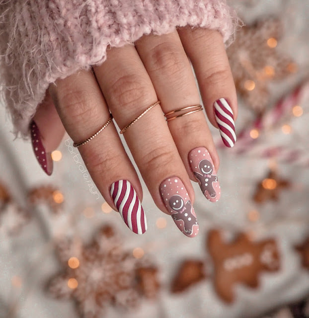 gingerbread nails