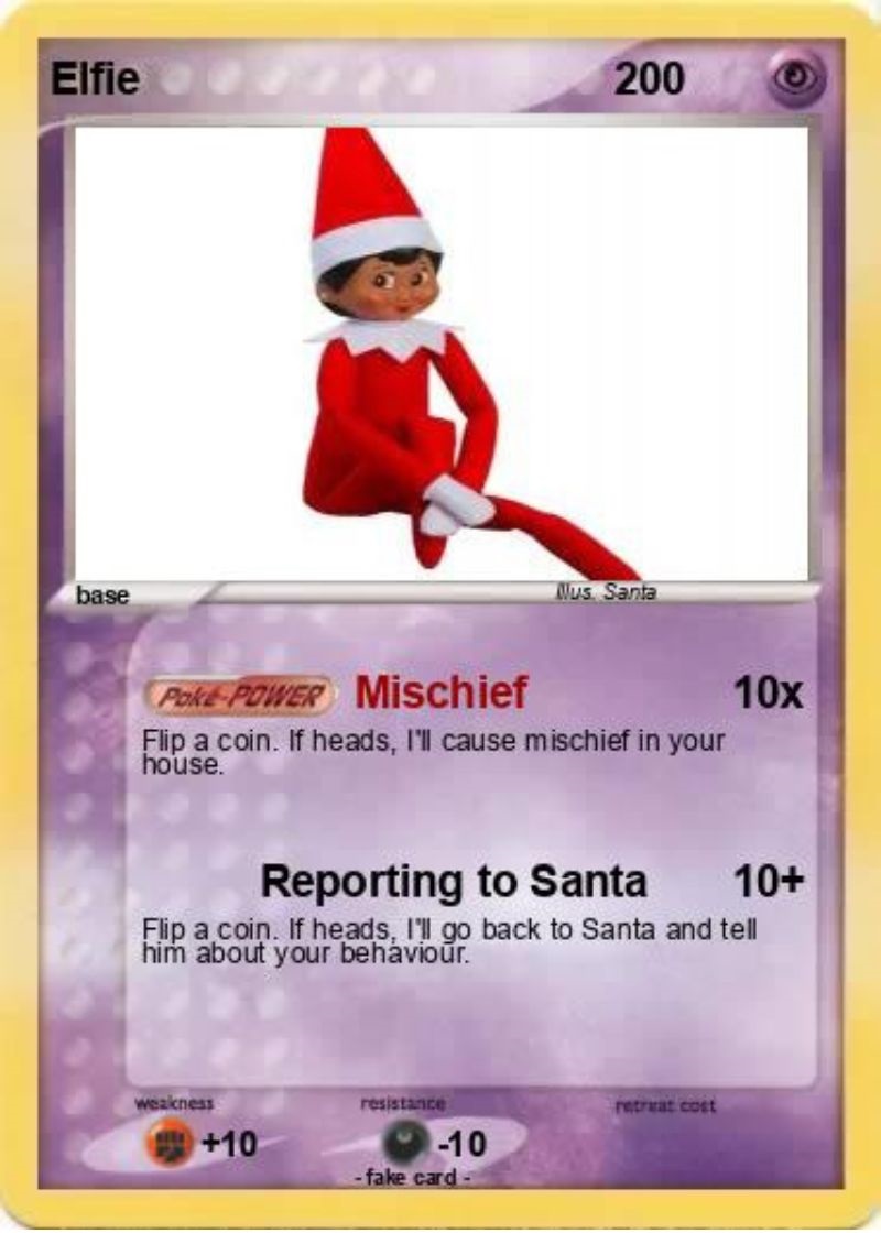 elf Pokémon card mockup image