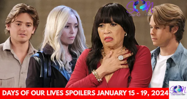 DAYS OF OUR LIVES SPOILERS JANUARY 15 - 19, 2024