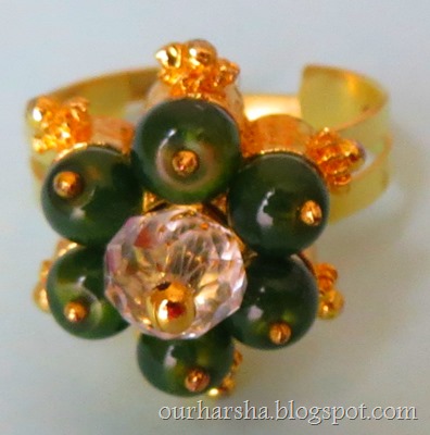 green handmade ring (1)