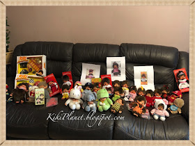 kiki monchhichi mon chhichi virkiki german vintage rose rare smile winky crying