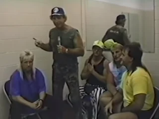 Smoky Mountain Wrestling - Fire on the Mountain 1993 Review - Armstrong's Army cut a backstage promo before facing Cornette's Criminals