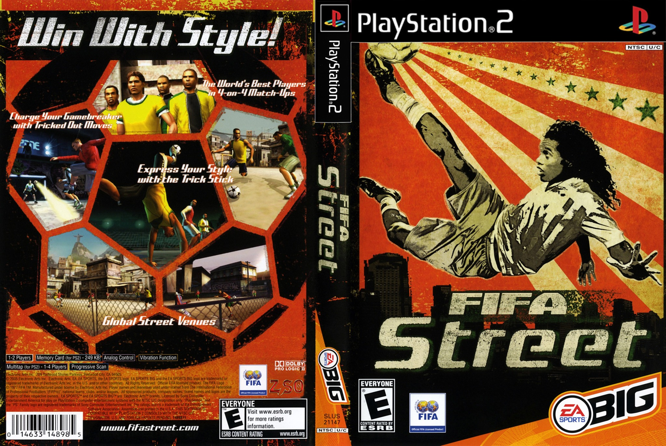 Fifa ps2. FIFA Street ps2. FIFA Street (2005) обложка. FIFA Street ps2 2005. FIFA Street 2 ps3.