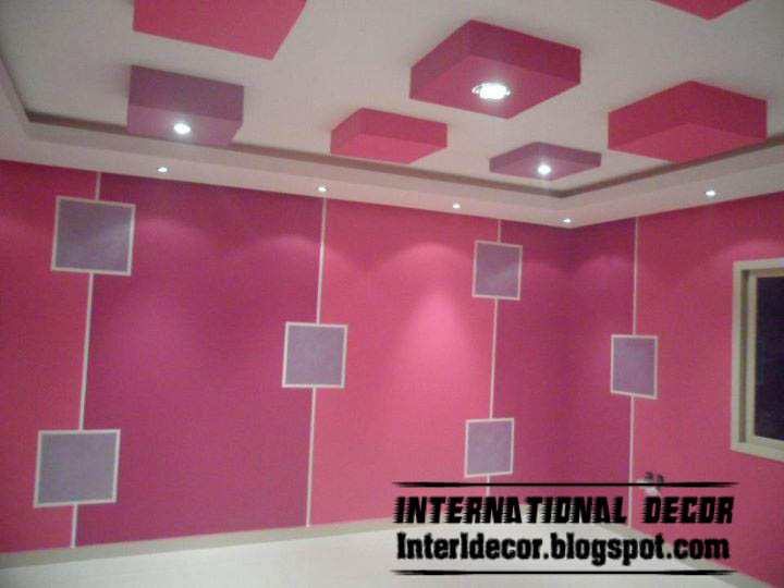 5 Modern kids room gypsum ceilings designs - International decor