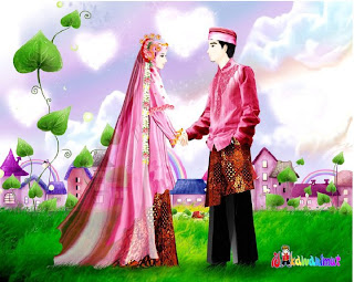 Kata Ucapan Selamat Pernikahan Nuansa Islam - Naranua