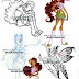 Bocetos de las Winx enchantix