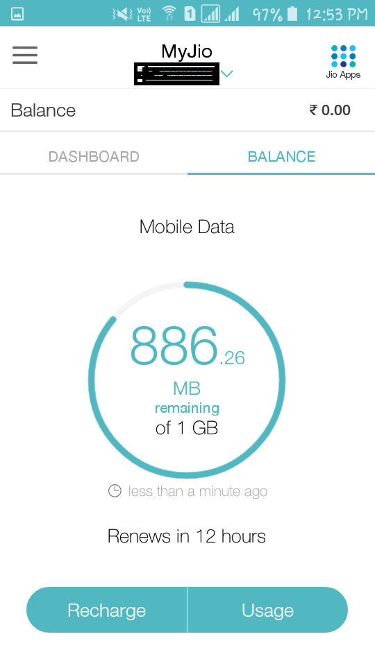 how to check maxis data balance