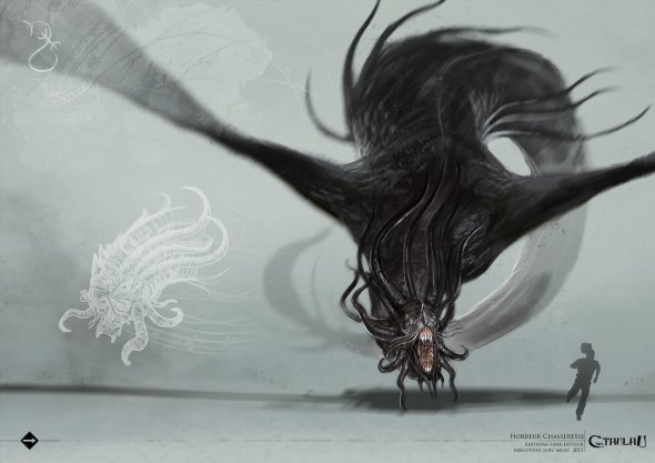 Loïc Muzy arte ilustrações fantasia terror horror monstros lovecraft cthulhu