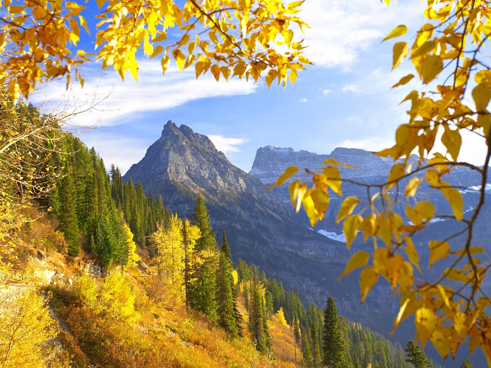 To Download Autumn Mountain wallpaper click on full size and then ...