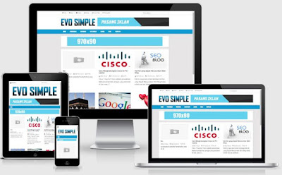 Evosimple Responsive Blogger Template