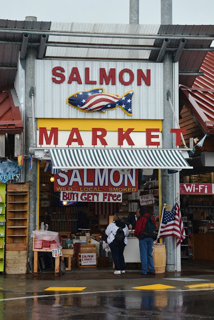 Ketchikan Alaska Salmon Market