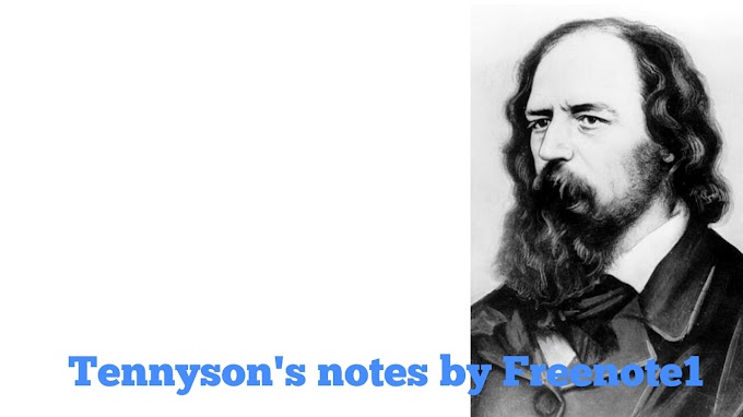 Tennyson as a nature poet with reference to "Oenone".