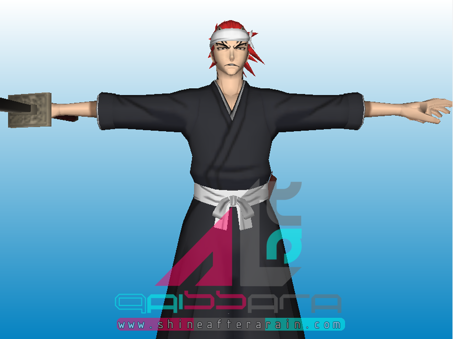 Renji Abarai 3D Model