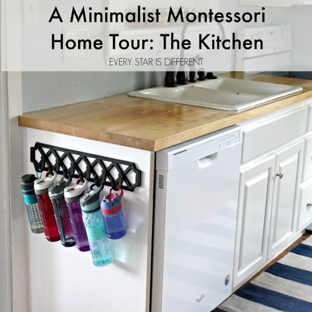 A Minimalist Montessori Home Tour: The Kitchen