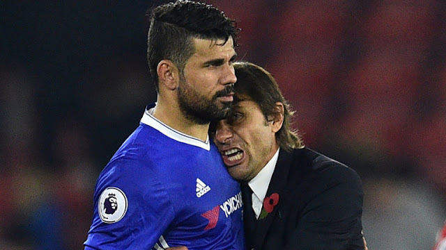 Chelsea striker Diego Costa has launched a scathing attack on Antonio Conte and Chelsea from his home town in Brazil.