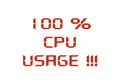cara mudah mengatasi CPU 100%, cpu usage tinggi