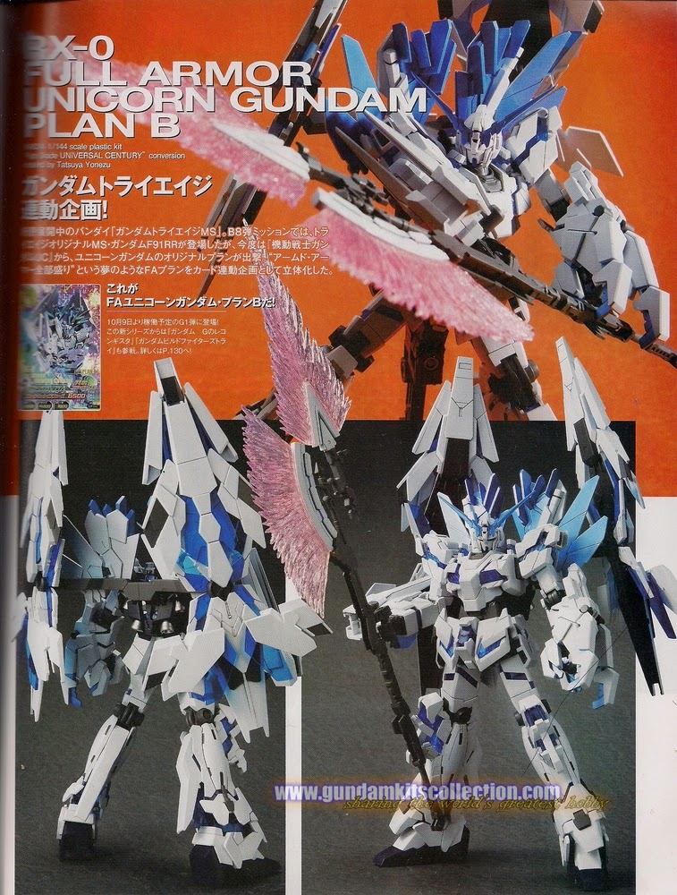 Custom Build 1 144 Full Armor Unicorn Gundam Plan B Gundam Kits Collection News And Reviews